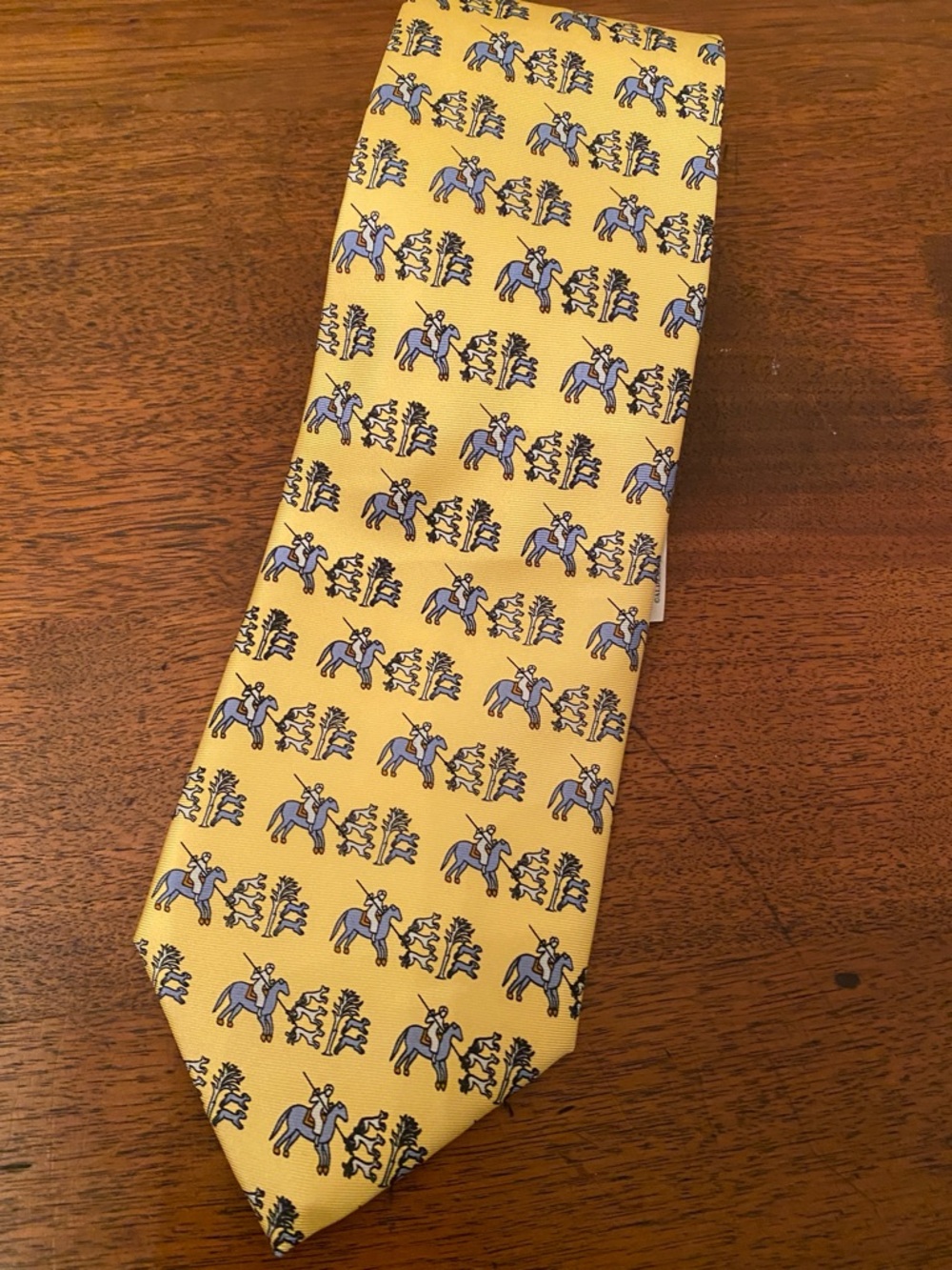 Prado museum silk tie made in Italy